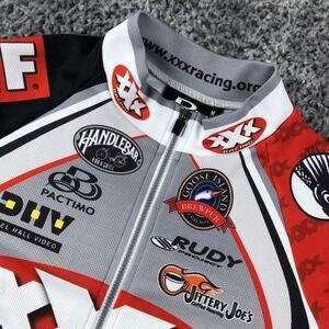 Pactimo XXX Racing Goose Island Cycling Jersey Mens M Full Zip Bike Shirt